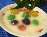 Foto langkah ke 3 dari resep Biji salak warna warni 🍠|| Kolak Teletubbies.