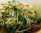 Hình bước làm 3 của món Giá xào hẹ
