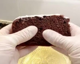 Foto del paso 11 de la receta: Pastel de Navidad con nata, chocolate y cerezas confitadas “sin gluten”