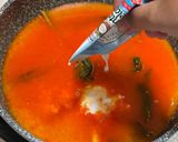 Foto langkah ke 3 dari resep Gulai Udang Tahu Khas Minang.
