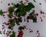 A picture of step 3 of Pithou dia bhaja.