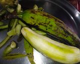 A picture of step 1 of Raw banana chips.