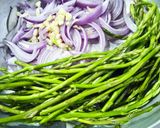 Une image de l'étape 2 de Quiche aux asperges vertes.