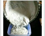 A picture of step 6 of Tender coconut ice cream.