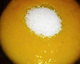 A picture of step 1 of Mexican Mango Chilli sauce.