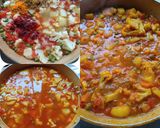 A picture of step 3 of Mixed vegetables Subji.