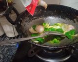 A picture of step 3 of Dry Chilli Paneer.
