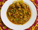 A picture of step 6 of Boneless achaar chicken.