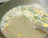 A picture of step 1 of Healthy Vegetable corn soup with bread crumbs.