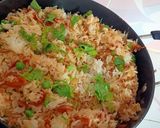 मिक्स वेज फ्राई राइस(mix veg fry rice recipe in hindi) रेसिपी चरण 3 फोटो