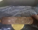 A picture of step 4 of Makai ki roti.