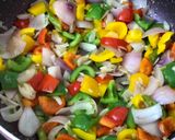 A picture of step 6 of Chilli Chicken.