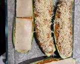 Foto del paso 6 de la receta: Calabacines rellenos de atún y huevo