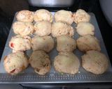 A picture of step 4 of Moist Olive and SunDried Tomato Buns.