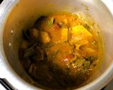 A picture of step 3 of Kathal Korma (Green Jackfruit Curry).