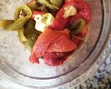 Une image de l'étape 2 de Sauce aux deux poivrons. Rouge et vert.