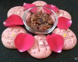 A picture of step 5 of Gulkand Cookies.