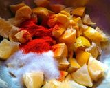 A picture of step 2 of Tangy spicy Galgal Pickle.