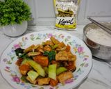 Foto langkah ke 6 dari resep Tumis Pakcoy Tahu Simple.