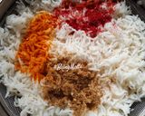 A picture of step 1 of Phodnicha Bhaat.