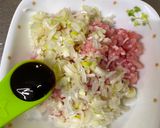A picture of step 1 of Small Gyoza Dumpling with Yui’s Nam Pla Plick.