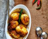 হাঁসের ডিমের ডালনা (haser dimer dalna recipe in Bengali) রেসিপি ধাপ - 7 ছবি