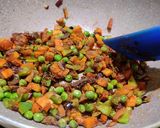 A picture of step 6 of Masala Oats.