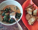 Foto langkah ke 8 dari resep 161). Sayur Daun Pucuk Labu Siam Santan 🍲.
