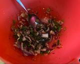 รูปขั้นตอนการทำที่ 4 ของ ข้าวยำไก่แซ่บซี๊ด