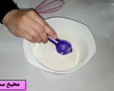 صورة لخطوة 4 من وصفة كيكة المج ببيضة واحدة بدون فرن