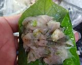 Hình bước làm 2 của món Chả cá cuộn lá lốt