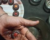 A picture of step 2 of Instant chocolate peda.