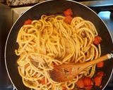 Foto del paso 5 de la receta: Bucatini con salsa a la Putanesca
