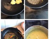 A picture of step 2 of Rajasthani Kadhi.