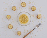 Foto del paso 3 de la receta: Muffin de Avena con Plátano y Chocolate