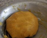 A picture of step 1 of Rajasthani gatte ki sbji.