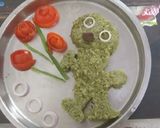 A picture of step 12 of Palak pulao.
