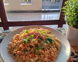 Foto langkah ke 5 dari resep Nasi goreng telur.