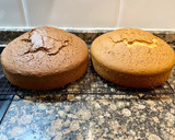 Foto del paso 7 de la receta: Tarta “ajedrez” con almíbar de chocolate y ganaché