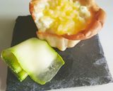 Foto del paso 6 de la receta: Tulipas de crema de calabacín variadas