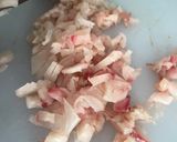 Foto del paso 3 de la receta: Balsamina rellena de pescado (comida china)
