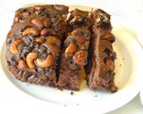 A picture of step 4 of Honey baked chocolate cake.