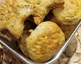 Foto del paso 5 de la receta: Galletas al parmesano con toque de hierbas