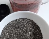 A picture of step 3 of Coconut Strawberry Chia Smoothie with Fresh Fruits & Nuts.
