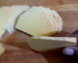 A picture of step 1 of Elephant yam tawa fry.