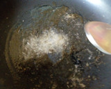 A picture of step 5 of Sinasir chunks with minced meat.
