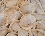 A picture of step 3 of Cilantro, Shiitake Mushroom, and Pork Dumplings.