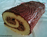 Foto del paso 8 de la receta: Tronco de Navidad relleno de trufa