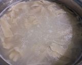 A picture of step 1 of Mix vegetable fettuccine pasta 😋.