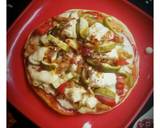 Paneer pasta pizza recipe step 7 photo